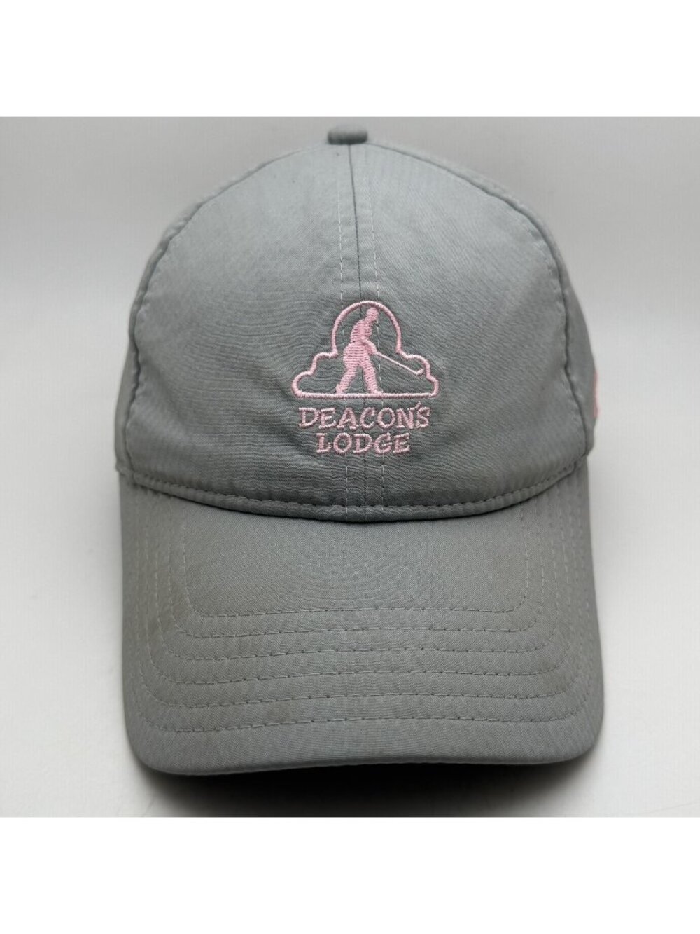 Under Armour Women's Gray Pink Deacon's Lodge Arnold Palmer Design Golf Hat Cap